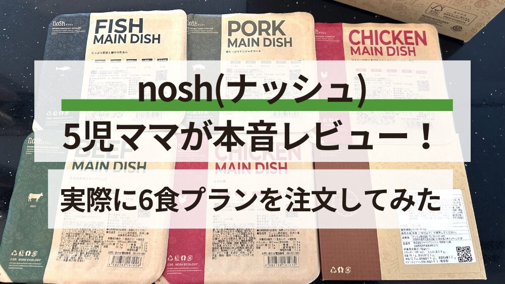 ナッシュ_5児ママが本音レビュー