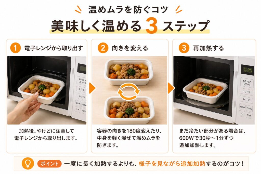 ツクリオ_美味しく温めるコツ